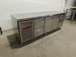 Koelwerkbank Diamond - 225x70 cm